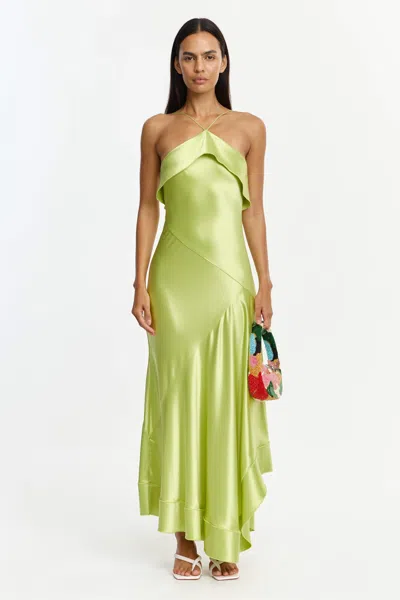 Acler Marara Maxi Dress In Green