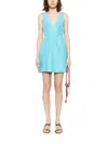 Acler Mardale Mini Dress In Multi