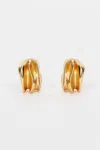 Acler Masterfly Earring In Gold