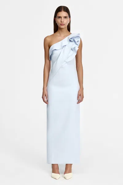 Acler Matlock Maxi Dress In White