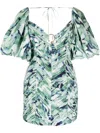 Acler Matthew Abstract-print Dress In Multicolour