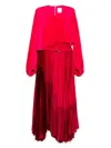 Acler Maxi Kensworth Dress In Pink