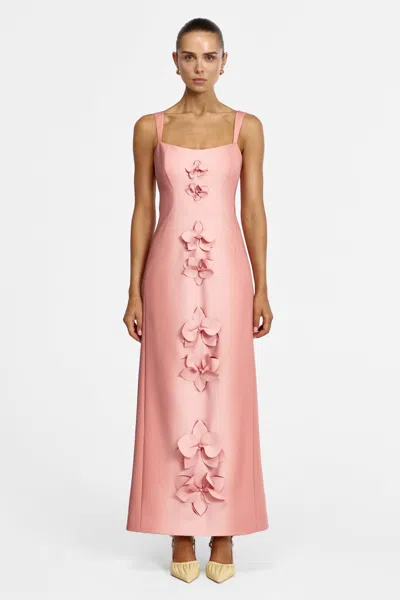 Acler Medoral Maxi Dress In Pink