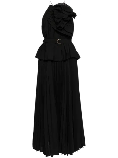 Acler Melton Maxi Dress In Black