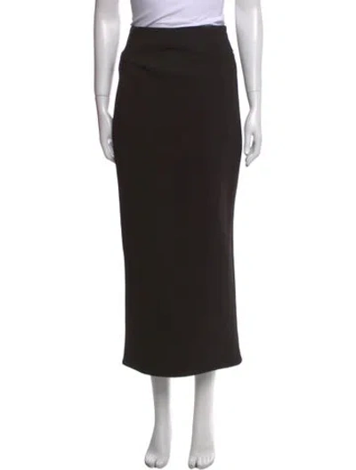 Pre-owned Acler Midi Length Skirt In Black