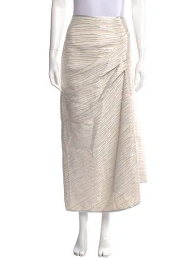 Pre-owned Acler Midi Length Skirt In Neutral