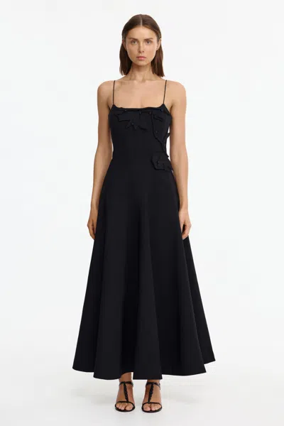 Acler Midnell Maxi Dress In Black