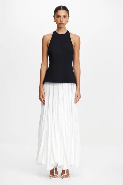 Acler Minhall Maxi Dress In White