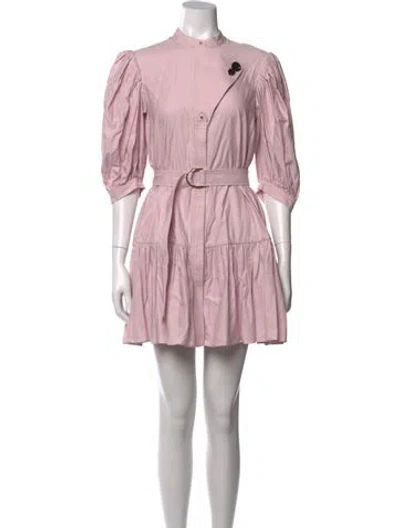 Pre-owned Acler Mini Dress In Pink