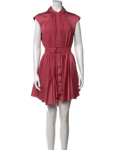 Pre-owned Acler Mini Dress In Pink