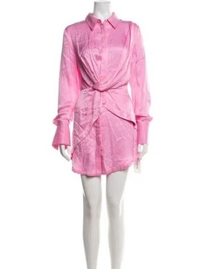 Pre-owned Acler Mini Dress In Pink