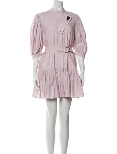 Pre-owned Acler Mini Dress In Pink