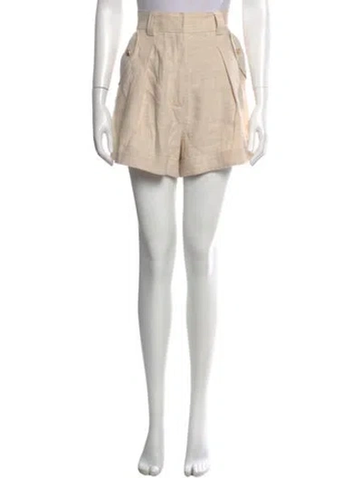 Pre-owned Acler Mini Shorts In Neutral
