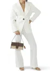 Acler Moreton Jacket In Ivory In Multi