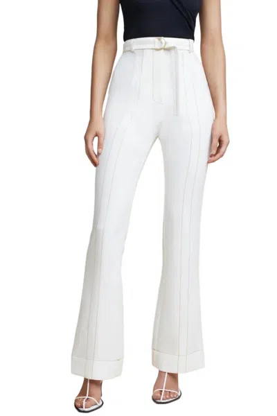 Acler Moreton Pant In Ivory In White