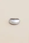 Acler Myrtle Dome Ring In Silver