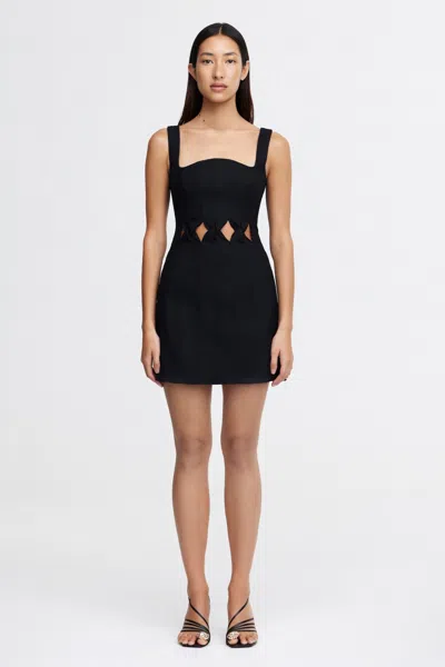 Acler Newbewick Mini Dress In Black