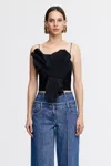 Acler Newtoft Top In Black