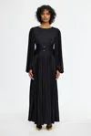 Acler Norseman Midi Dress In Black