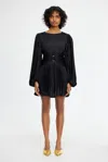 Acler Norseman Mini Dress In Black