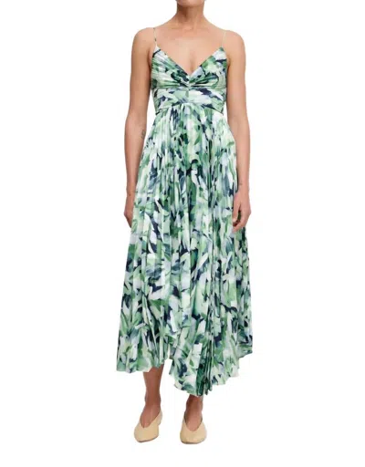Acler Northgate Dress In Fresco Garden In Multi