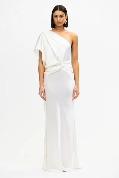 Acler Novalea Maxi Dress In White