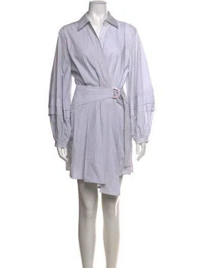 Pre-owned Acler Nylon Mini Dress In Multicolor