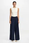 Acler Oreston Pant In Blue