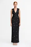 Acler Pattison Maxi Dress In Black