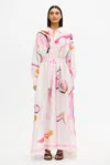 Acler Pennar Maxi Dress In Pink