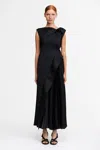 Acler Pithill Maxi Dress In Black