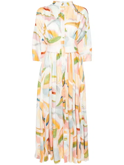 Acler Posthill Dress In White