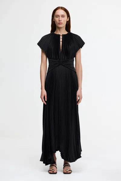 Acler Prestonbrook Midi Dress In Black