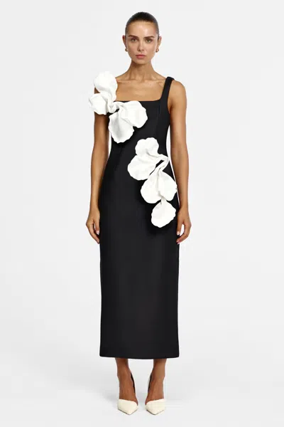 Acler Radburn Maxi Dress In Black