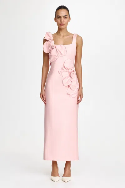 Acler Radburn Maxi Dress In Pink