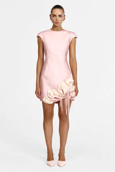 Acler Radburn Mini Dress In Pink