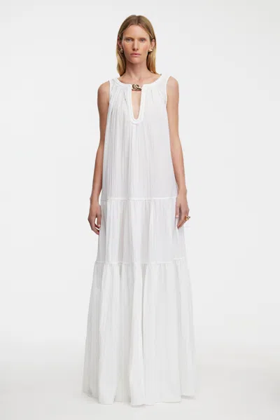 Acler Radmoor Maxi Dress In White