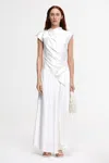 Acler Ramshaw Maxi Dress In White