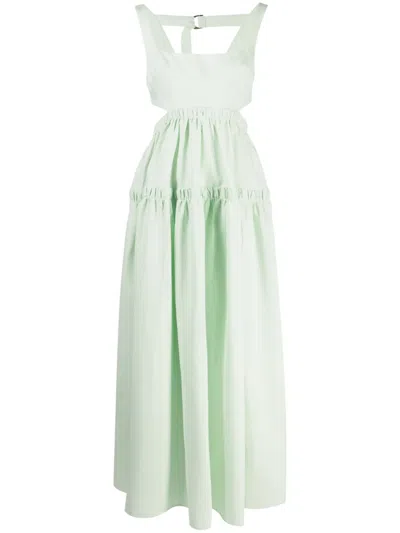 Acler Rangewood Midi Dress In Green