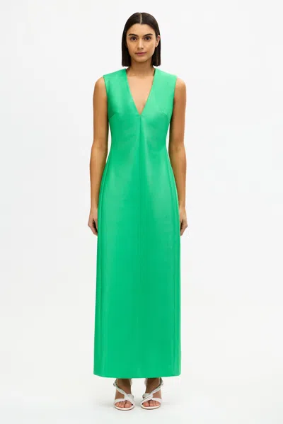 Acler Rayni Maxi Dress In Green