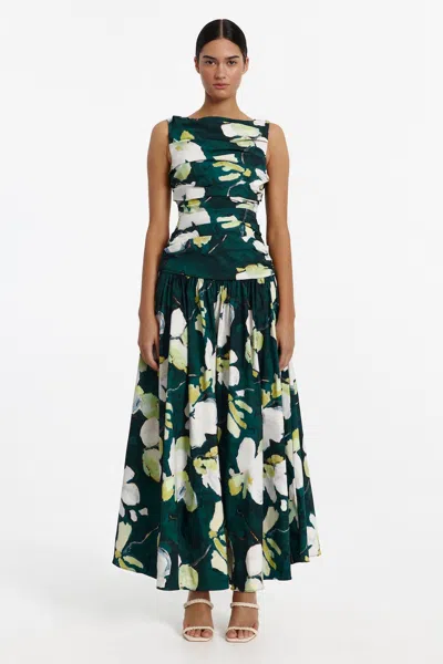 Acler Readyham Maxi Dress In Black