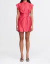 Acler Remnar Mini Dress In Berry Pink In Pink