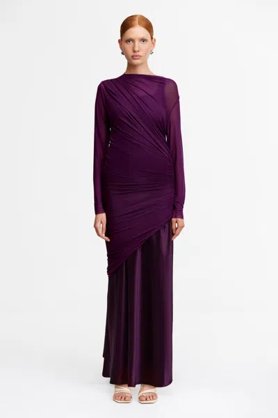 Acler Rhodehill Midi Dress In Multi