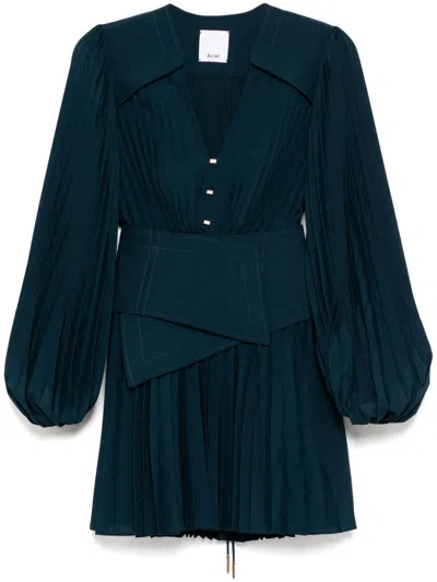 Acler Rhodes Kleid In Blau