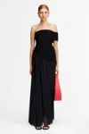 Acler Richdore Maxi Dress In Black