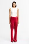 Acler Rigs Pant In Red