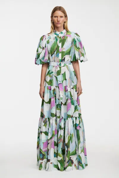 Acler Roade Maxi Dress In Multi