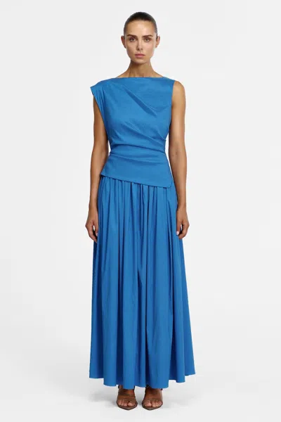 Acler Robakker Maxi Dress In Blue