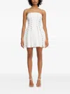 Acler Rossgreen Dress In White