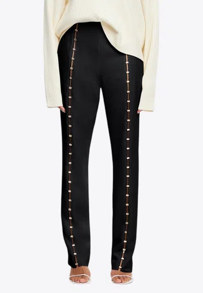 Acler Rossgreen Straight-leg Pants In Black